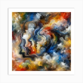 Abstract Painting 5 Art Print