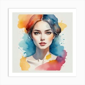 Watercolor Painting 7 Art Print