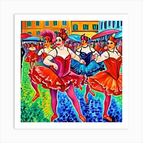 Ballet Dancers Art Print