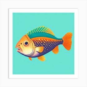 Fish Illustration Art Print