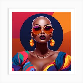 Afrofuturism 3 Art Print