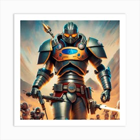 Warrior2 Art Print