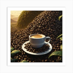 Coffee Beans 171 Art Print