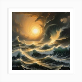 Stormy Seas 2 Art Print