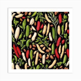 Legumes As A Logo (83) Art Print