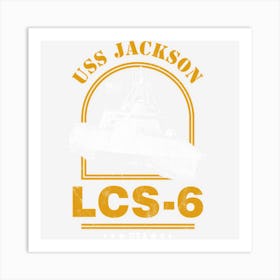 Lcs 6 Uss Jackson Art Print