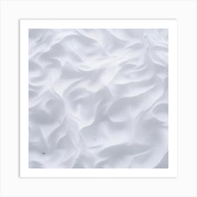 Snowy Surface Art Print