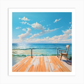 Monet's Horizon Art Print