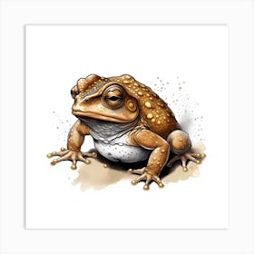 Desert Rain Frog Art Print