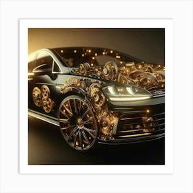 Vw Golf Gti Art Print