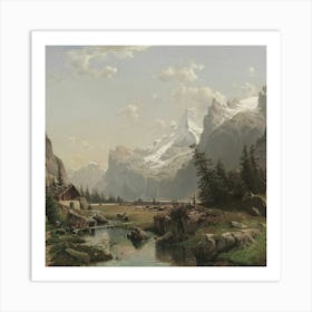 Riverside 12 11 Art Print