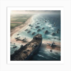 D-Day Art Print