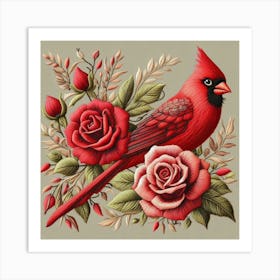 Romeo Cardinal Art Print