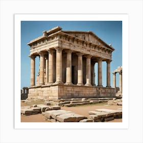 Temple Of Aphrodite Art Print