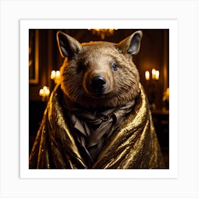 Lord Marmot Art Print