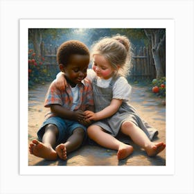 innocent love Art Print