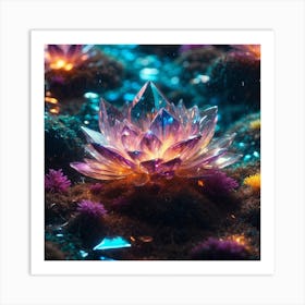 Lotus Flower Art Print