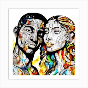 Relationships First - Together Beauty Art Print