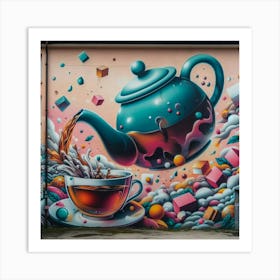 Tea Art 259 Art Print