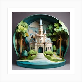 Fairytale Castle Art Print