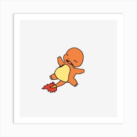 Charmander Art Print