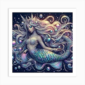 Mermaid 2 Art Print