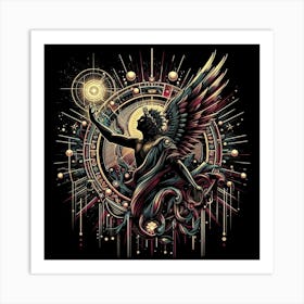 Angel Of The Sun 2 Art Print