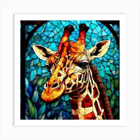 Giraffe 9 Art Print