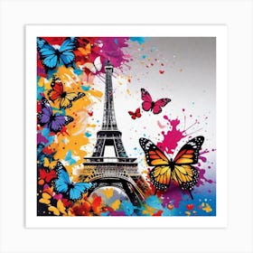 Paris Eiffel Tower 61 Art Print