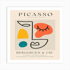 Picasso 9 Art Print