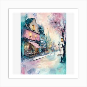 Cobblestone Symphony Art Print