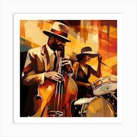 Jazz Musicians 25 Art Print