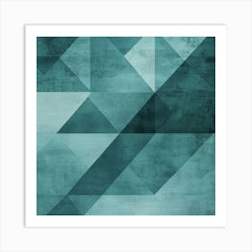 Abstract Geometric Pattern Art Print