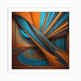 Abstract infinite Art Print