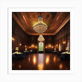 Lavish Ballroom Art Print