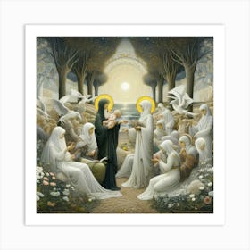 Wedding Of Jesus Art Print