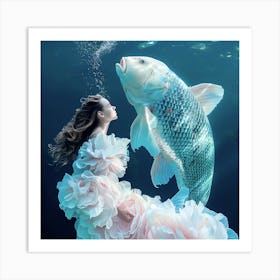 "Underwater Dream" Art Print