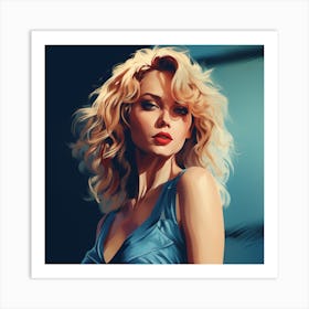 Kylie Minogue GTA  V  Art Print