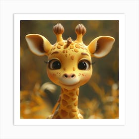 Giraffe 29 Art Print