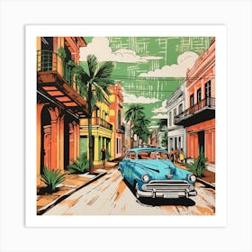 Old Havana Art Print