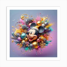 Mickey Mouse 2 Art Print