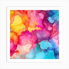 Watercolor Background Art Print