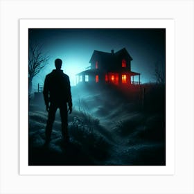 Haunted House 5 Art Print