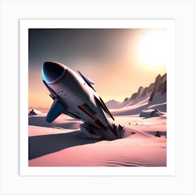 Alien Environment Art Print