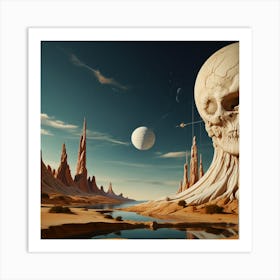 Sandscape Art Print