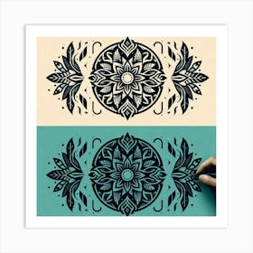 Mandala 2 Art Print