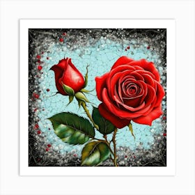 Red Roses 6 Art Print