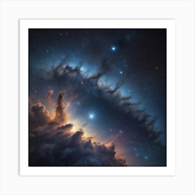 Nebula 10 Art Print