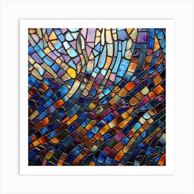 Stained Glass Art 2 Art Print