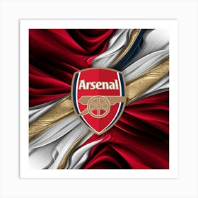 Arsenal F.C Logo Wall Art 22 Art Print